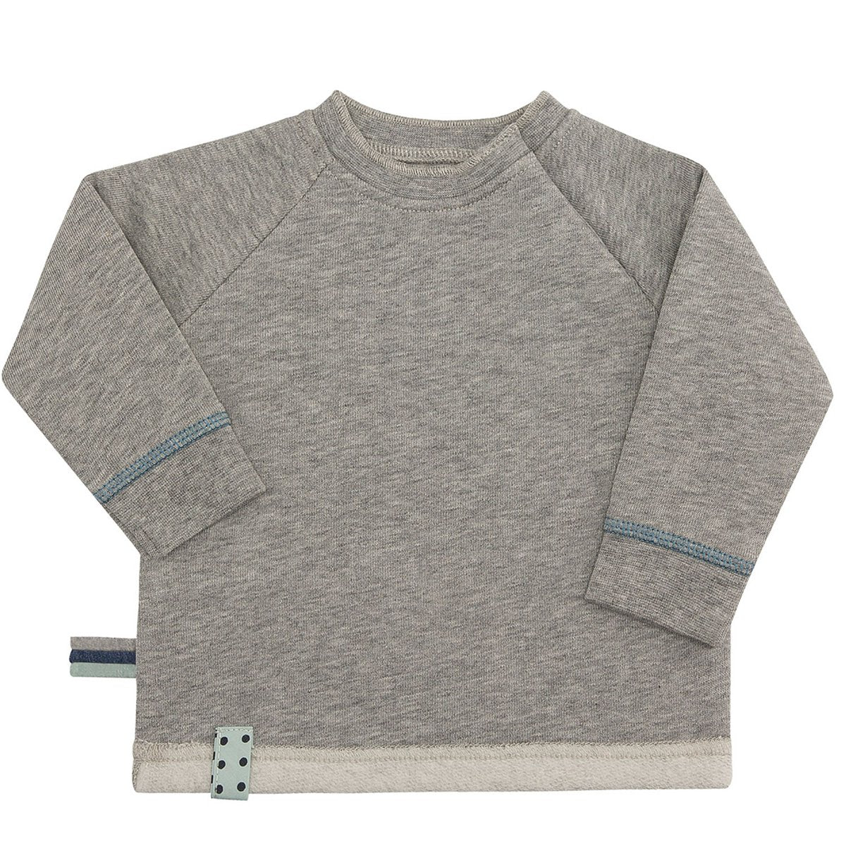 OrganicEra Bio-Baby-Sweatshirt, Grau