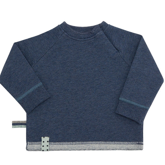 OrganicEra Bio-Baby-Sweatshirt, Indigo