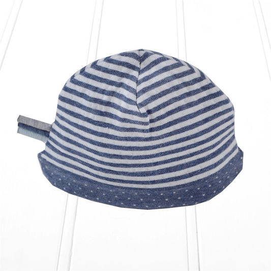 OrganicEra Organic Baby Hat, Indigo